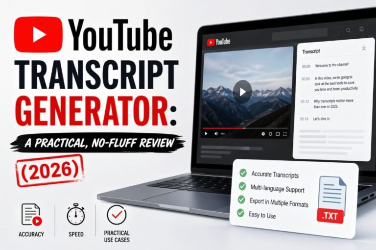 YouTube Transcript Generator