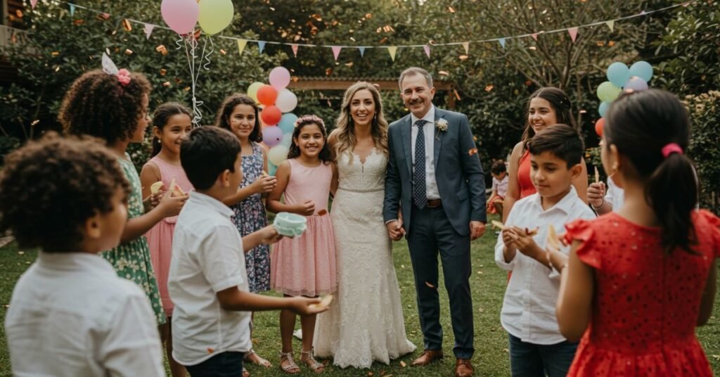 Celebrate Wedding Anniversary with Kids Around