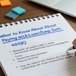 What to Know About Paying Back a 401(k) Loan in One Lump Sum