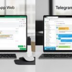 WhatsApp Page and Telegram
